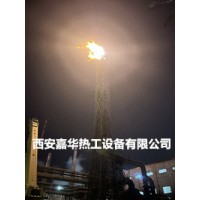 西安嘉华热工在西宁某钢厂，转炉煤气放散点火成功